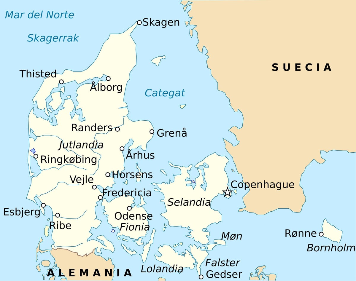 வரைபடம் fredericia டென்மார்க்