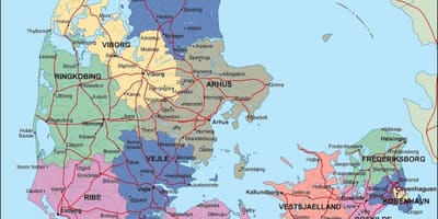 வரைபடம் டென்மார்க் அரசியல் 